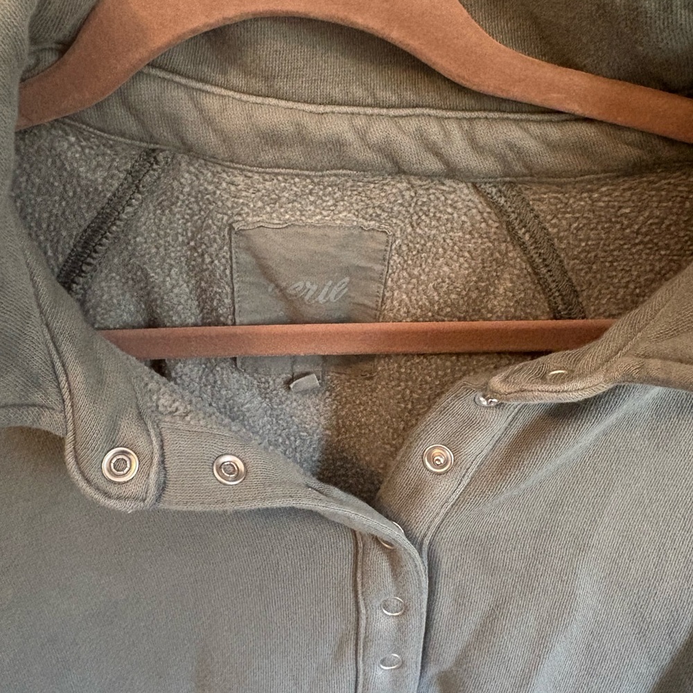 Green Oversized Aerie Pullover